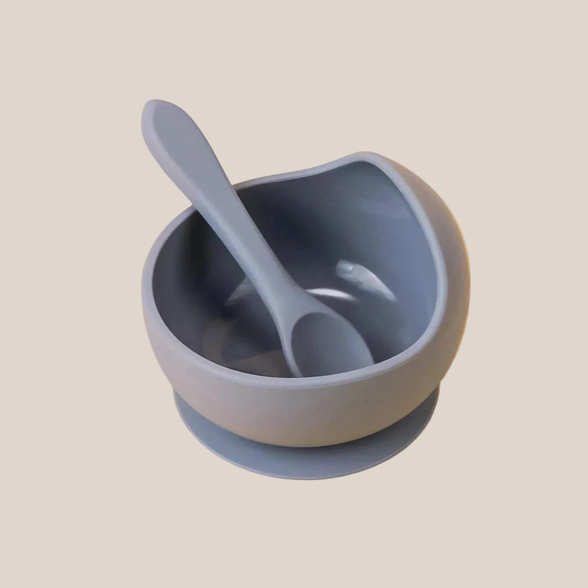 Ensemble de 2 Bols en Silicone à Ventouse pour Bébé