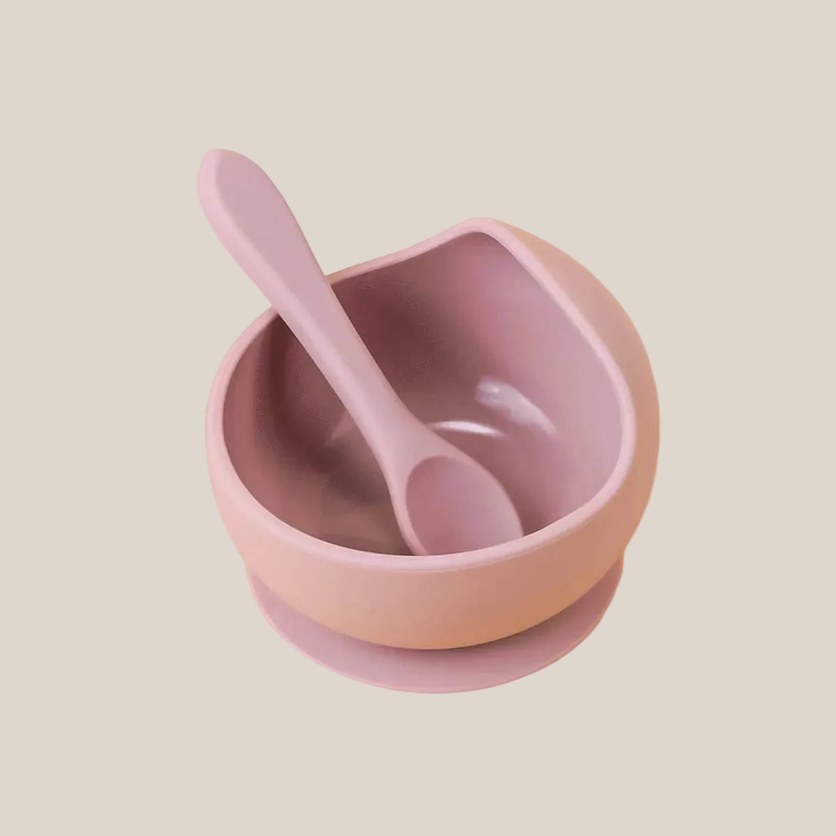 Ensemble de 2 Bols en Silicone à Ventouse pour Bébé