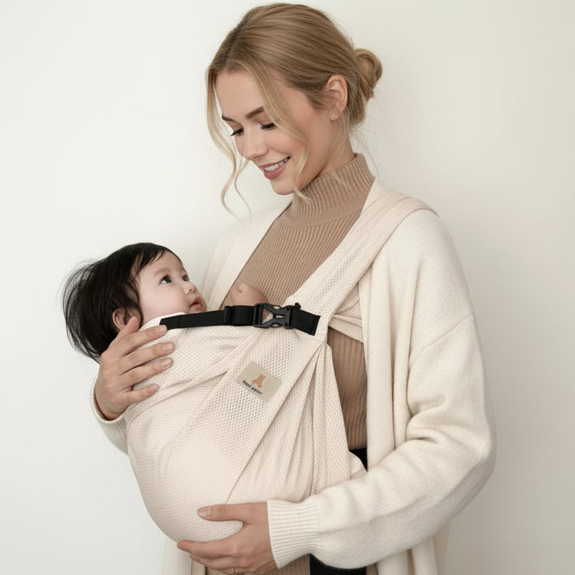 Porte-Bébé Ergonomique Polyvalent | Écharpe de Portage 0-2 ans