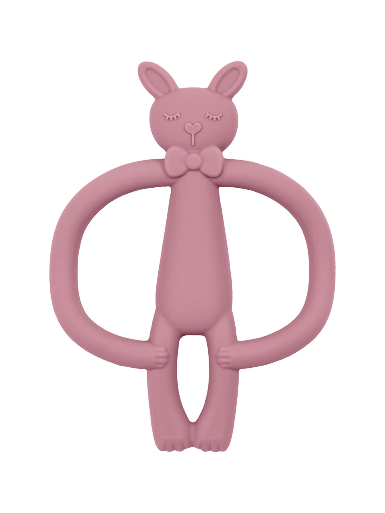 Jouet de Dentition Silicone Lapin pour Bébé