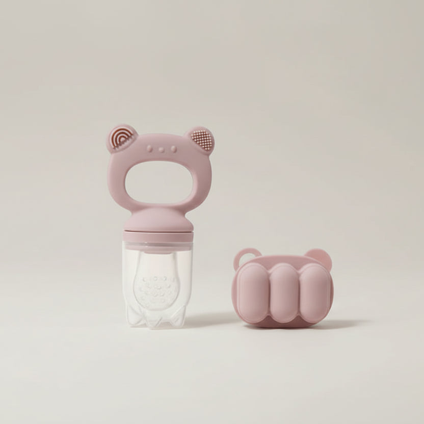 Mangeoire Alimentaire en Silicone pour Bébé - Set de 2 avec Anneau