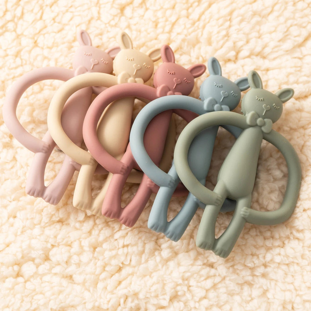 Jouet de Dentition Silicone Lapin pour Bébé
